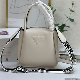 Designer tote bag Women Fashion Shoulder Bags Luxury CrossBody Double shoulder straps with fabric webbing and cowhide leather very good workmanship 18x9x19.5cm