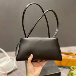 2022 show womens small leather bag white black pink handbag high quality fashion designer narrow
