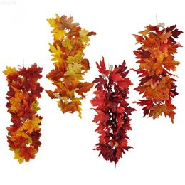 Faux Floral Greenery Maple Leaf Ornaments Interior Wall Hanging Autumn Leaves Autumn Colors Dead Leaves Maple Halloween J220906