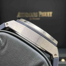Luxury Mens Mechanical Watch Series 26420ti A027ca. 01 Blue Disc Titanium Swiss Es Brand Wristwatch