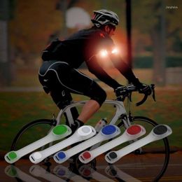 Knee Pads LED Reflective Light Arm Armband Strap Safety Belt For Night Sport Running Cycling Hand Wristband Wrist Bracelets