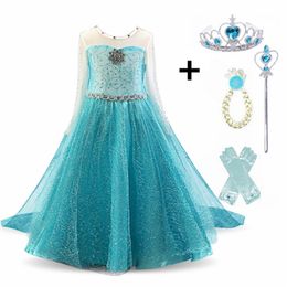 Girl's Dresses Dress for Baby Girls Fancy Princess Party Costume Kids Comic Cosplay Dress Halloween Disguise Clothing 220905
