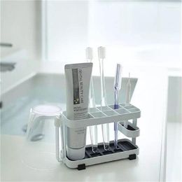 Hooks 1Set Metal Organizer Shaver Toothbrush Cup Wash Toothpaste Holder Lovers Washing Supplies Storage Box Bathroom Accessories