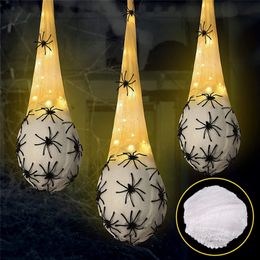 Party Decoration Spinner Egg Lights Set Hanging Special Scary Halloween Decorations Outdoor Yard Garden Party Decor for Home Full of Atmosphere 220905