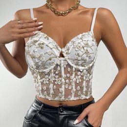 Men's Body Shapers Women Lace Bra Strapless Satin Tube Top Crop Bustier Sheer Casual Blouse Tops Mini