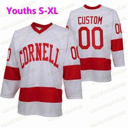 Hockey Cornell Big Red Hockey Jersey Cam Donaldson Matthew Galajda Brenden Locke Joe Nieuwendyk Michael Regush MacDonald Max A