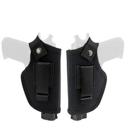 iwb concealed carry holster Canada - Stuff Sacks IWB OWB Concealed Carry Holster Belt Metal Clip For Right And Left Hand Draw191u