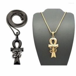 Pendant Necklaces Ancient Egypt Eye Of Horus Life Key Necklace For Men Women Trend Classic Amulet Jewelry Gift