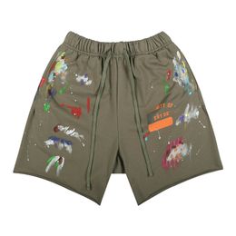 New Fashion Men's Shorts High Street Graffiti Casual Loose Shorts Sweatpants