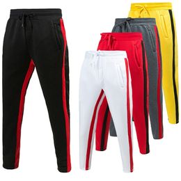Mens Pants Sweatpants Men Autumn Winter Fashion Jogging Fitness Cotton Trousers Homme Elastic Sportswear Track Pants 220906