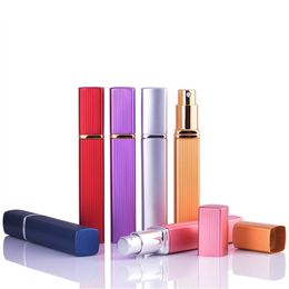 12ml Parfüm Şişesi Metal Anodize Alüminyum Taşınabilir Sprey Şişeler Su Şişesi Parfum Boş Botting