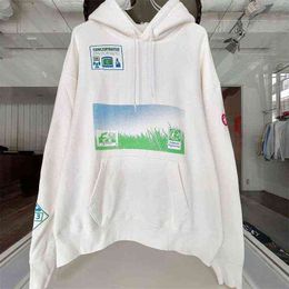 Men's Hoodies Sweatshirts CAVEMPT CE 21AW ENVIRONMENT HEAVY Fashion HOODY Men Best Quality CAVEMPT Women Hoodie Sweatshirts Cav Empt Pullover T220901