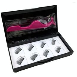 False Eyelashes Lashes Magnetic Natural Artificial Strip Faux Mink