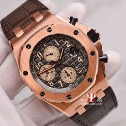 Luxury Mens Mechanical Watch Roya1 0ak Offshore Machinery 26470or A125cr. 01 Swiss es Brand Wristwatch