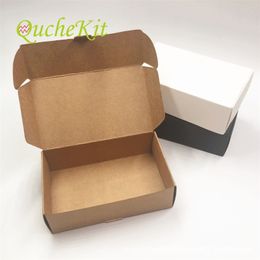 Gift Wrap 10/20/50PCS/Lot Craft Kraft Paper Box Packaging Wedding Party Small Gift Candy Favor Package Boxes Event Favor Supplies 220906