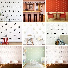 Wall Stickers Tribal Animals Pattern Decals For Room Decoration Accessories Home Decor Sticker Living Bedroom Murals