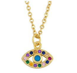 Jewellery Necklaces Pendants palm eye chain necklace Zirconia Jewellery Cubic Crystal Cz Fashion Charm e5h