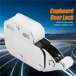 Door Locks 10Pcs Bounce Lock Anti-Theft Touch Catch for Cupboard Furniture Mini Push Cabinet Kitchen spring clip lock 220906