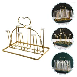 Drink Holder 1Pc Delicate Home Tabletop Glass Cup Drainer Drying Rack Stand Storage