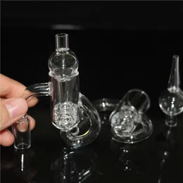 Enail Quartz Banger Smoking Accessories 10mm 14mm Male or Female Polished Joint Set Mini Boiling Cup for Dab Rigs glass nectar