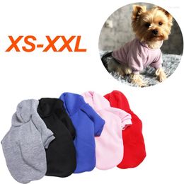 Dog Apparel Winer Clothes Pure Design Cat Hoodie Autumn Winter Coat Jacket Puppy Chihuahau Pet Ropa Perro Pug