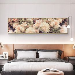 Flower Painting Classic Roses Posters and Prints Oil Painting on Canvas Art Cuadros Valentine's Day Decor Nordic Wall Picture for Living Room