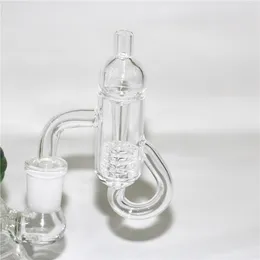 Quartz banger full welding Nails For Smoking water pipe Oil dab Rigs Glass Bongs silicone nectar