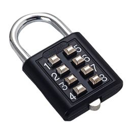 8 dígitos Código de senha Código Smart Lock Combination Padlock Zinc Lighy Say