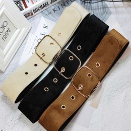 Belts Autumn And Winter Flannelette Waist Seal Lady Belt Dress Coat High-grade Skirt Korean Fashion