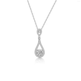 Pendant Necklaces Arrival 925 Sterling Silver Necklace Jewelry Water Drops For Women Gift