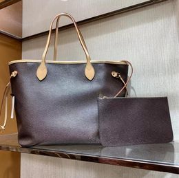 totes shopping bag 2pcs/set with wallet women Mini Genuine Leather Medium fashion Handbags Large composite bags lady purse GYH678