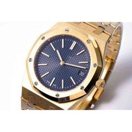 Luxury Watches for Mens Mechanical Diver 39mm 15202 Eta 2121 Movement Full Gold Brand Geneva Designers Wristwatches 6LH2