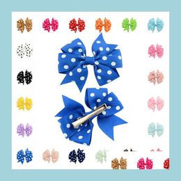 Hair Clips Barrettes Boutique Bow Hair Clips Accessories For Kids Teens Toddlers Bowknot Girls Cute Barrettes Fashion H Carshop2006 Dhgiu