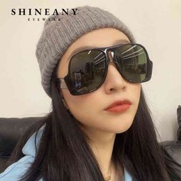 Sunglasses SHINEANY Brand Sunglasses Woman Retro Square Sun Glasses Men Outdoor Driver Trending Vintage Eyewear lentes de sol hombre T220831