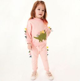 Children hoodie set cute cartoon baby cotton clothing sets boys suit factory price