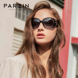 Sunglasses PARZIN Oversized Polarized Sunglasses Women Vintage Oval UV400 Protective Ladies Glasses Retro Fashion Travel Gafas De Sol T220831