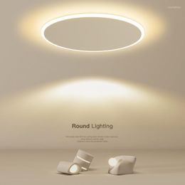 modern living room ceiling lights NZ - Ceiling Lights Simple Led Bedroom Lamp Modern Minimalist Nordic Round Small Living Room Creative Dining Study