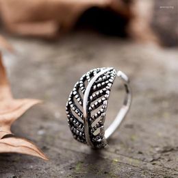 Wedding Rings Punk Leaf For Women Girls Fashion Irregular Finger Gift 2023 Female Jewelry Party