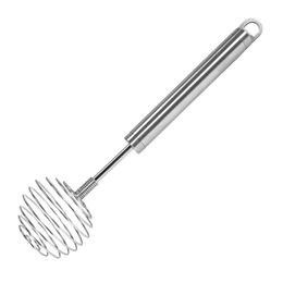 Stainless Steel Egg Tools Ball Spring Whisk Hand-held Butter Mixer Avocado Potato Masher Manual Beater Mixers Kitchen Baking Tools