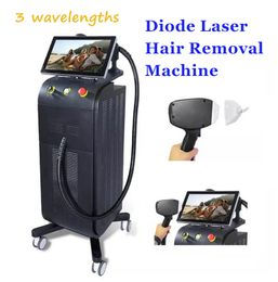 High quality laser 808 diode hair removal machine 755 alexandrite lasers device ICE PLUSTM continuous cooling system