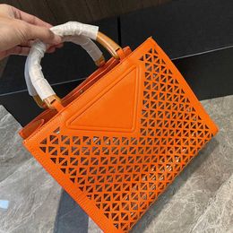 designer bag Women handbag High Quality Totes Shopping Handmade Straw Shoulder Bags Hollow Out Purse Ladies Summer Travel Beach Handbags bla