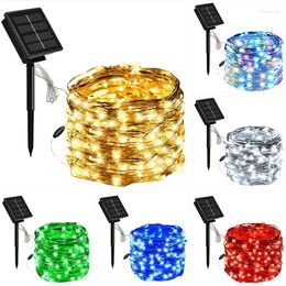 Strings SlyuexuSolar String Lights 78.7FT 240LED Solar Fairy 8 Modes Copper Wire Powered Light Outdoor Waterproof