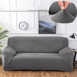 Chair Covers 1Pcs Elastic Stretch Universal Sofa With Knitted Thick Corn Fabric Sectional Throw Couch Corner Cover Cases For Home