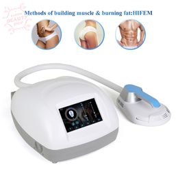 Home Use EMS Body Slimming Fat Burning Muscle Sitmulating Portable Vibration Beauty RF Equipment