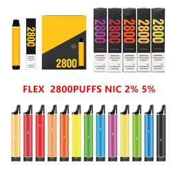 zooy puff 2800 puffbars Disposable E cigarette Vape PEN Device Electronic Vapour bang xxl Bars