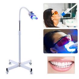 Other Beauty Equipment Rotation Arm Portable Teeth Bleach LED Lamp Dental Teeth Whitening Light Machine With Wheels