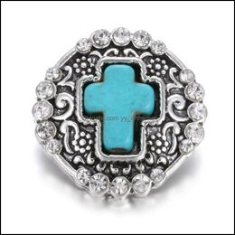 Other Cross Snap Button Jewelry Component 18Mm Metal Snaps Buttons Fit Bracelet Bangle Noosa N010 Drop Delivery 2021 Find Dhseller2010 Dhwsn