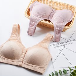 Maternity Intimates Comfortable Cotton Pregnant Women Underwear Maternity Nursing Bra Breastfeeding Bras Front-Close Bralette Intimate Clothes 20220907 E3