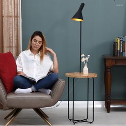 Floor Lamps American-Style Simple Creative Fashion Coffee Table Lamp Living Room European-Style American El