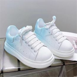 Designer Kids Basketball Shoes Boys girls Baby Shoes Genuine Leather Sneakers Children's Gradient Sports Shoe